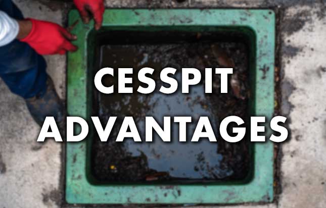 cesspit advantages